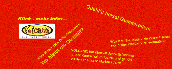 Inline-Boom dank Billig-Produkten! Wo bleibt die Qualitt???